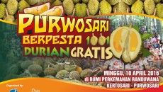 heboh !!!!  DURIAN GRATIS Menindak lanjuti antusias respon positif dari warga purwosari yang menyetujui akan rencana gelaran event “makan durian [&hellip;]