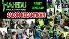 .      KURSUS KILAT USAHA SALON KECANTIKAN CEPAT,  MURAH, dan BERKWALITAS DIJAMIN PASTI BISA disediakan bahan Praktek, Peralatan, dan Penginapan […]