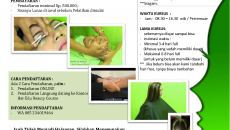 Kursus Salon Kecantikan – Pahe 2 : Rp 2,500.000 – Pengguntingan Rambut : – Haircut Oval Gradasi45 – Haircut Oval […]