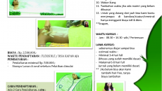 Kursus Salon Kecantikan – Pahe 6 : Rp 2,500.000 BODY SPA : Body Peeling Body Massage Body Sauna Ratus – V […]