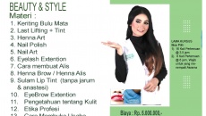 KURSUS SALON – BEAUTY & STYLE – DISKON PAKET 50% 1. Keriting Bulu Mata 2. Last Lifting + Tint 3. […]